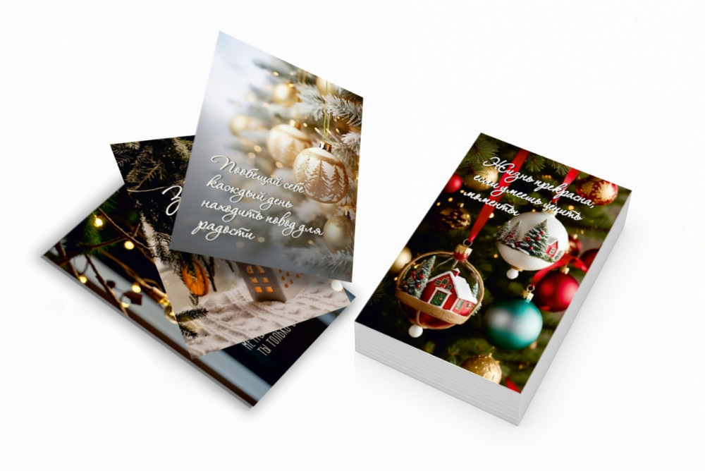 Открытки новогодние аффирмации