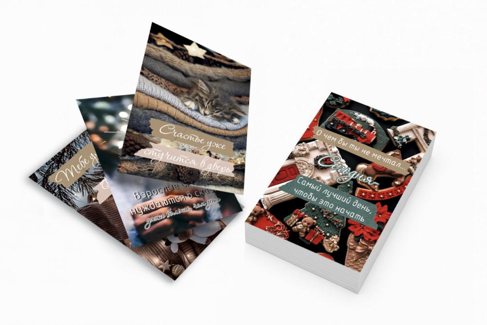 Открытки новогодние аффирмации